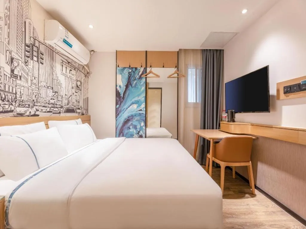 Bed in City Comfort Inn Kunshan Development Zone Penglang Xinxing Middle Road