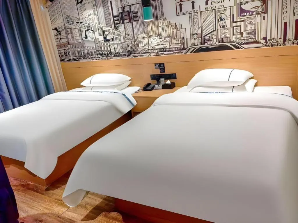 Bed in City Comfort Inn Kunshan Development Zone Penglang Xinxing Middle Road