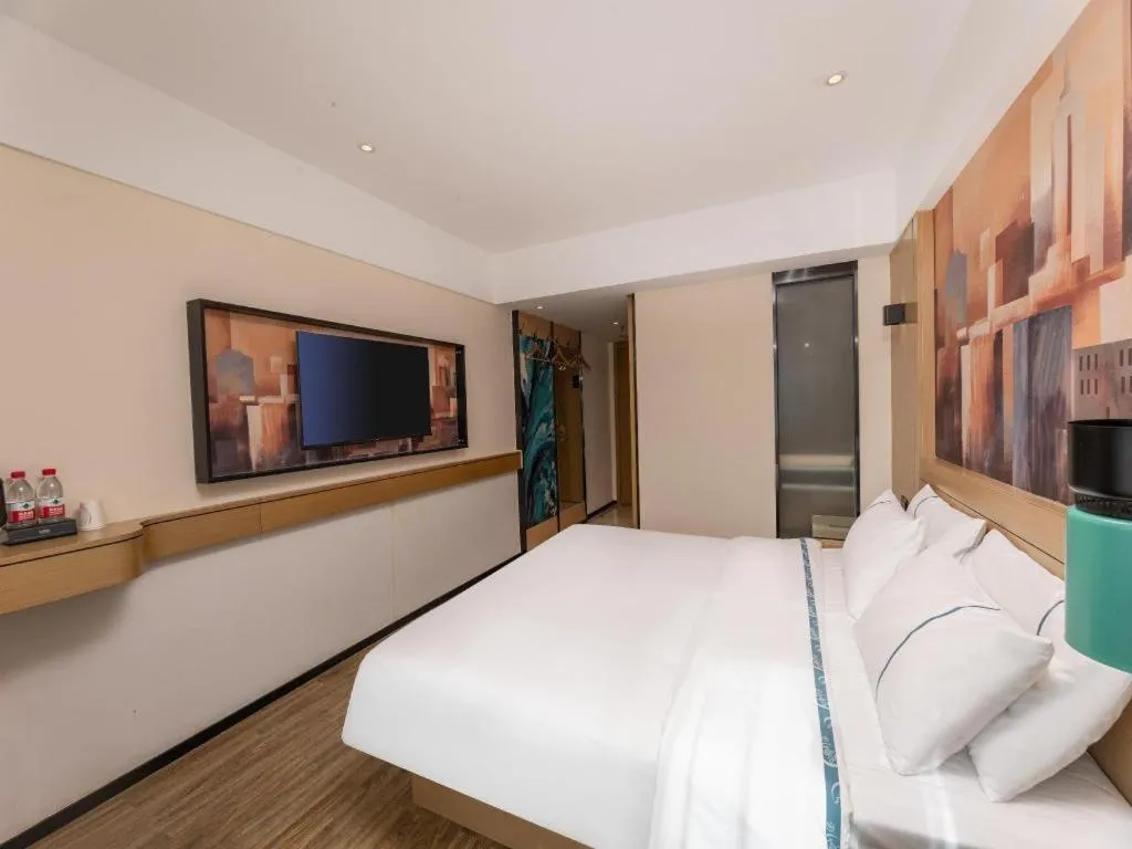 Bed in City Comfort Inn Kunshan Development Zone Penglang Xinxing Middle Road