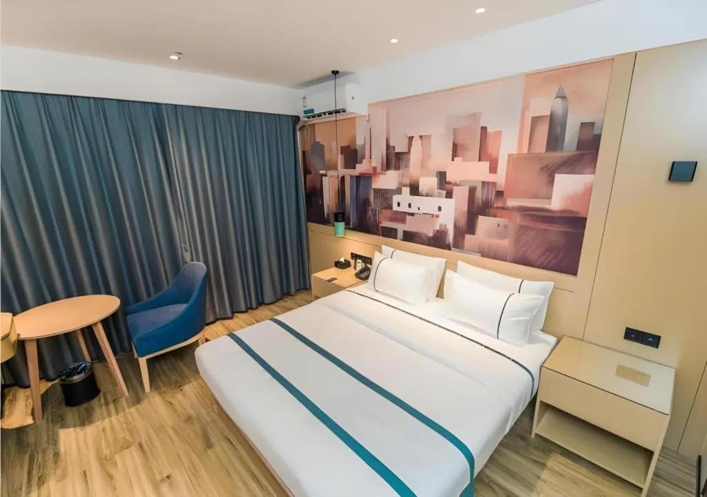 Bed in City Comfort Inn Kunshan Development Zone Penglang Xinxing Middle Road