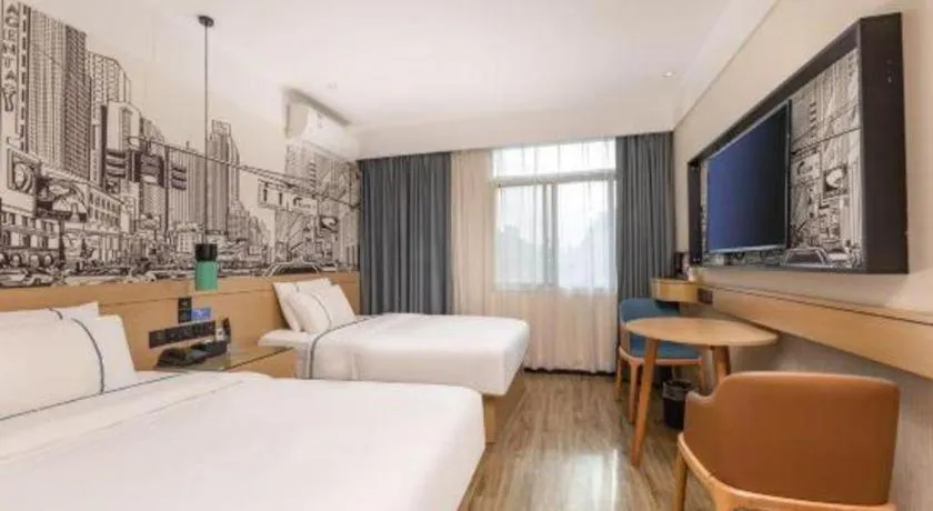 Bed in City Comfort Inn Kunshan Development Zone Penglang Xinxing Middle Road