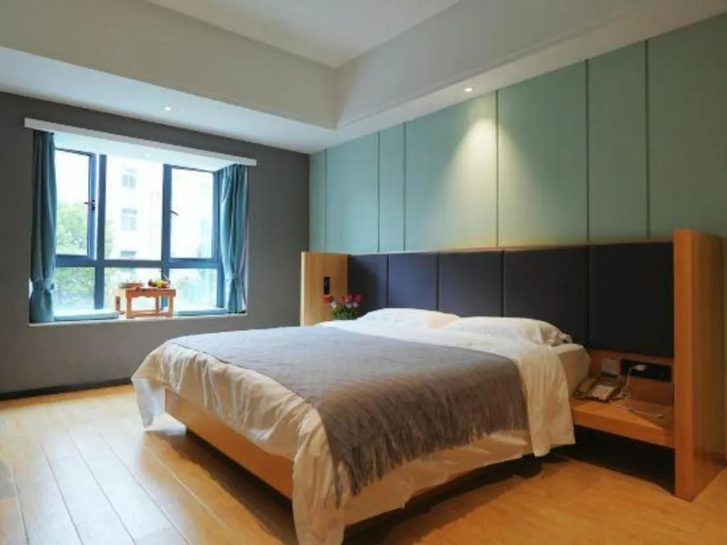 Bed in Immersing Hotels & Resort Yunzhu Meiyuan Wuyishan Impression Dahongpao