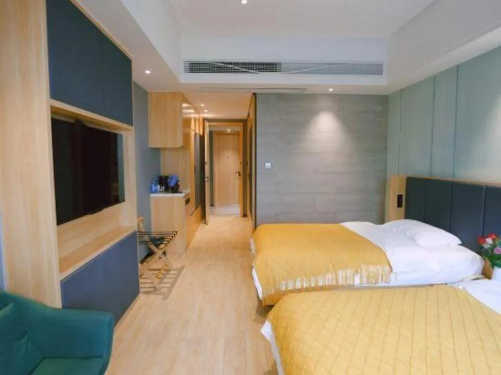 Bed in Immersing Hotels & Resort Yunzhu Meiyuan Wuyishan Impression Dahongpao
