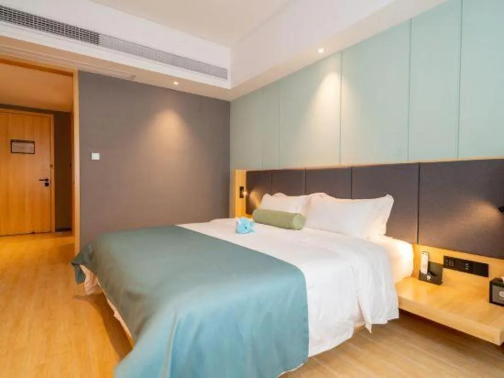 Bed in Immersing Hotels & Resort Yunzhu Meiyuan Wuyishan Impression Dahongpao