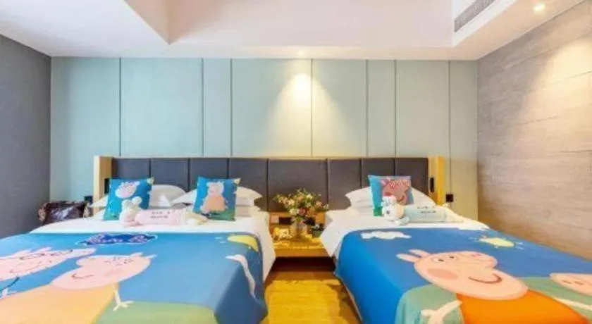 Bed in Immersing Hotels & Resort Yunzhu Meiyuan Wuyishan Impression Dahongpao