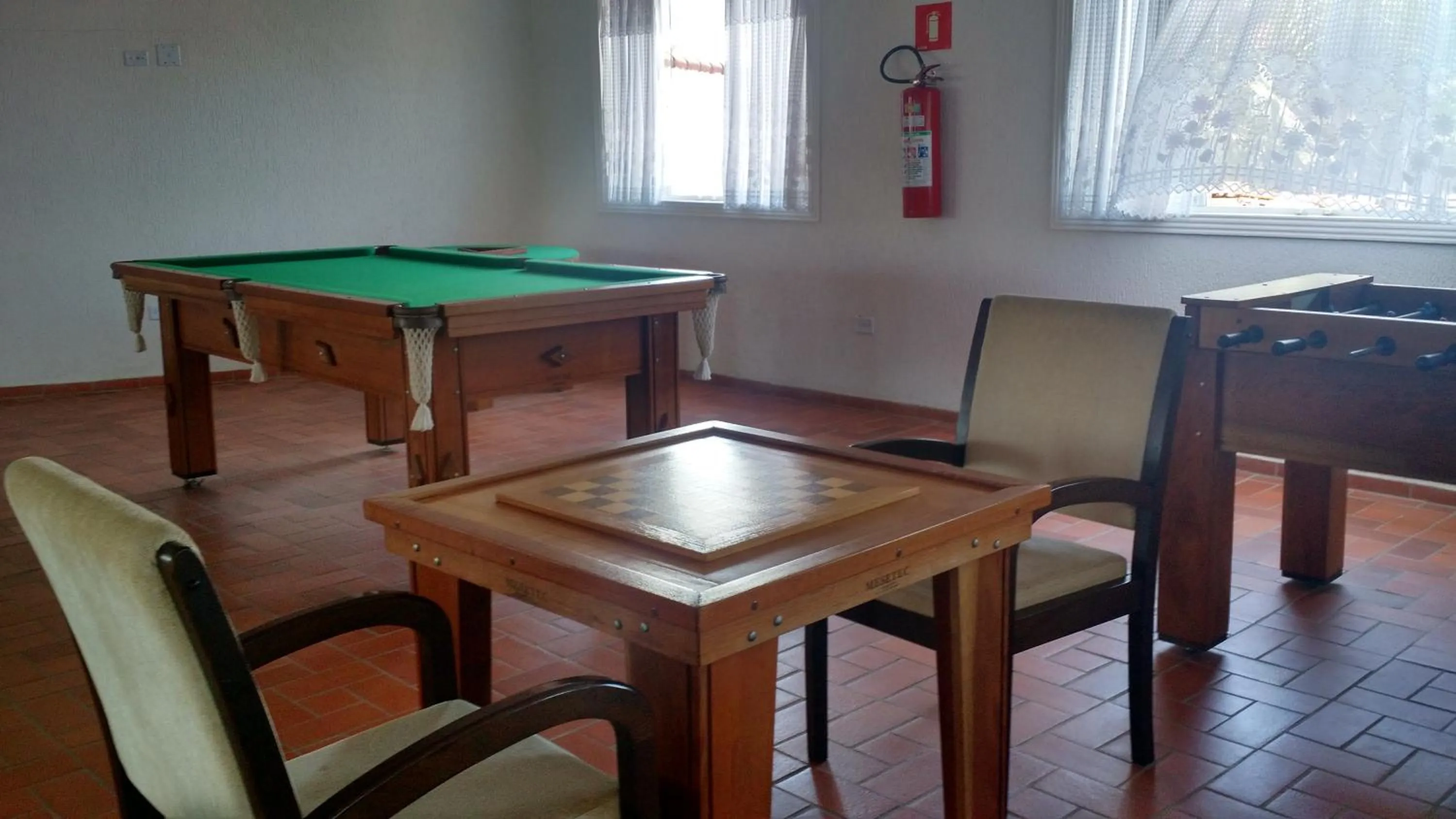 Game Room in Pousada Villa Virgínia Guarujá