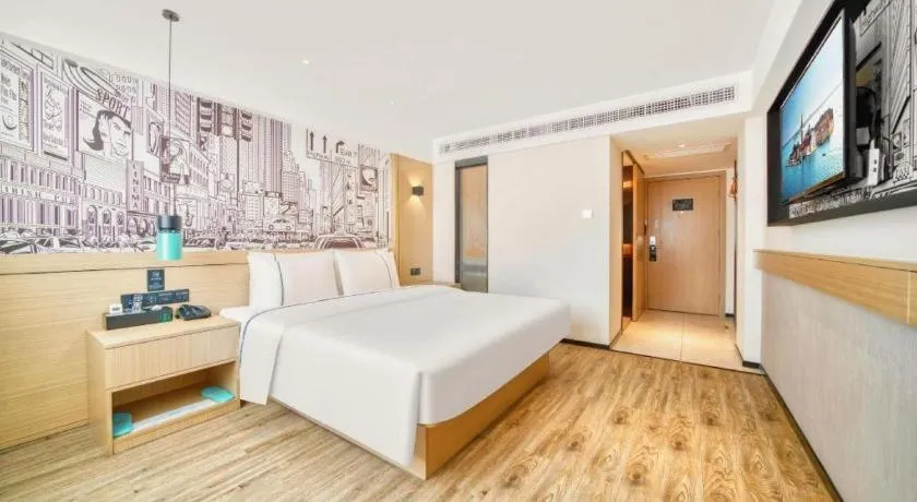 Bed in City Comfort Inn Kunshan High-speed Railway Station Renmin Road