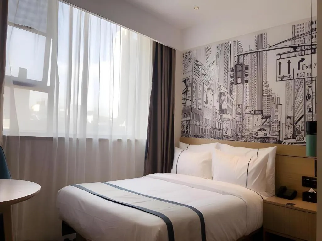 Bed in City Comfort Inn Kunshan High-speed Railway Station Renmin Road