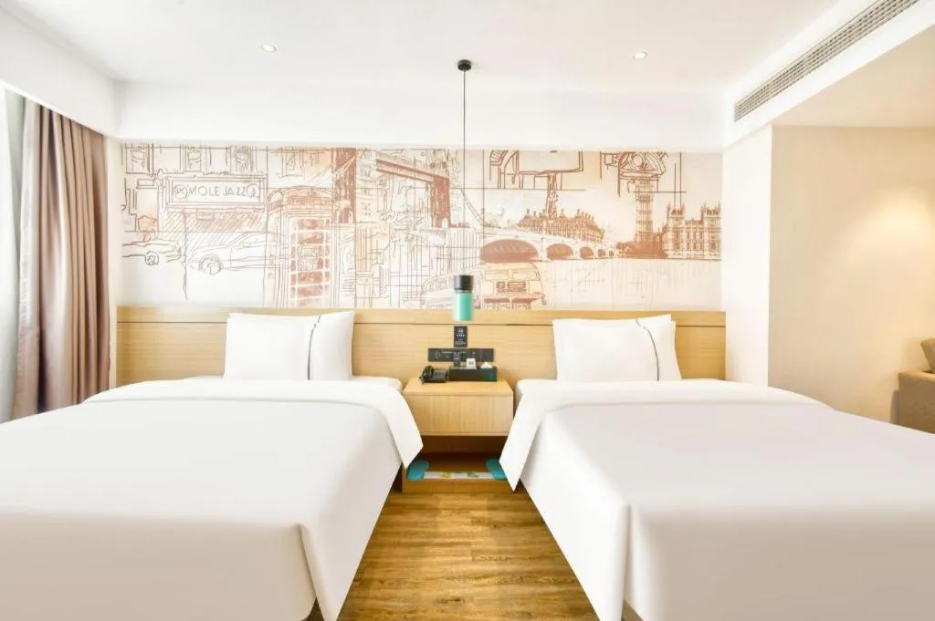 Bed in City Comfort Inn Kunshan High-speed Railway Station Renmin Road