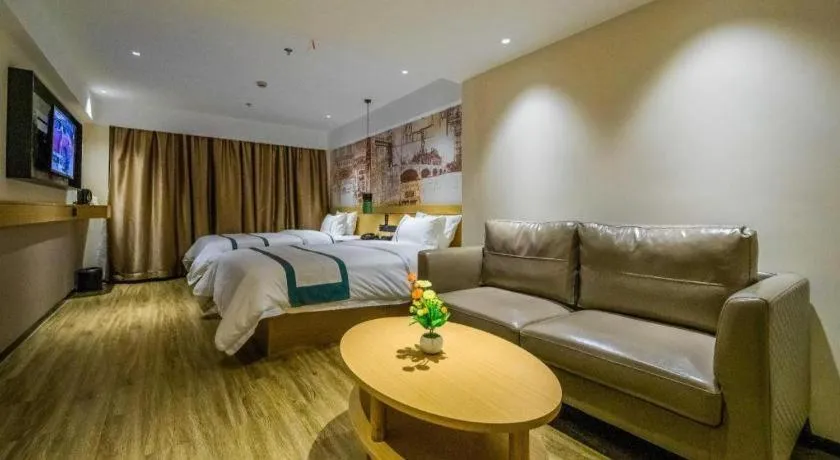 Bed in City Comfort Inn Kunshan High-speed Railway Station Renmin Road