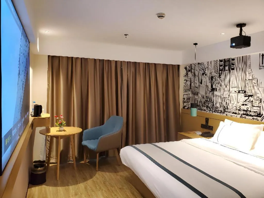 Bed in City Comfort Inn Kunshan High-speed Railway Station Renmin Road