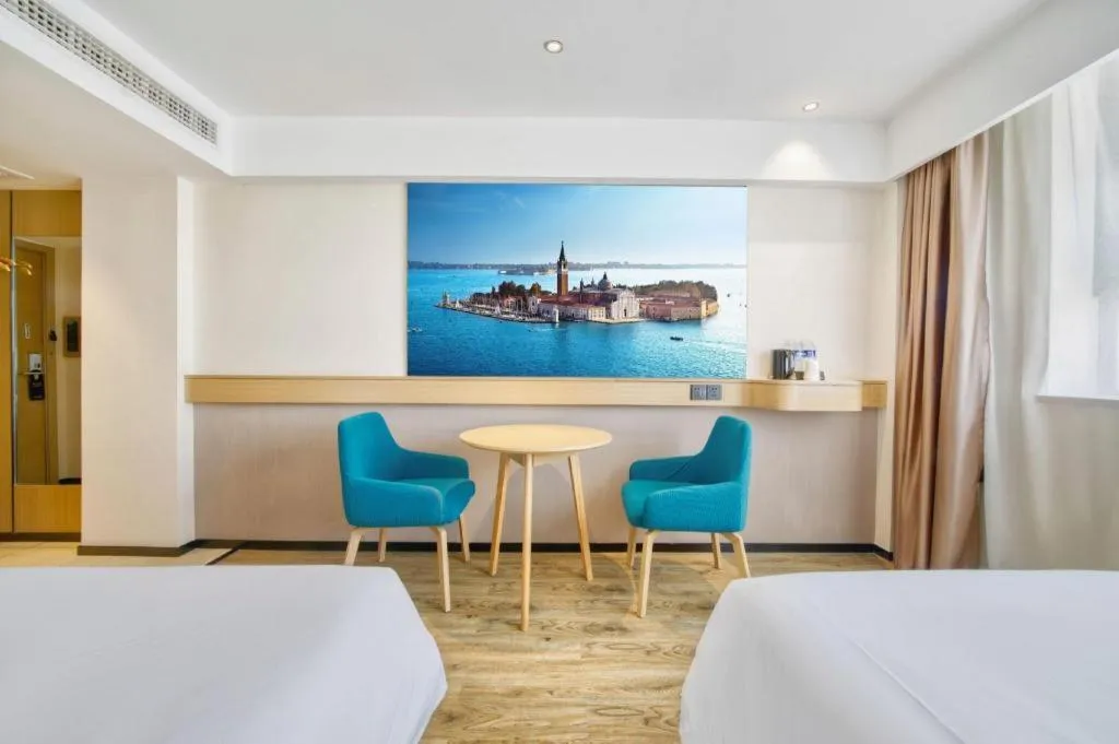 Bed in City Comfort Inn Kunshan High-speed Railway Station Renmin Road