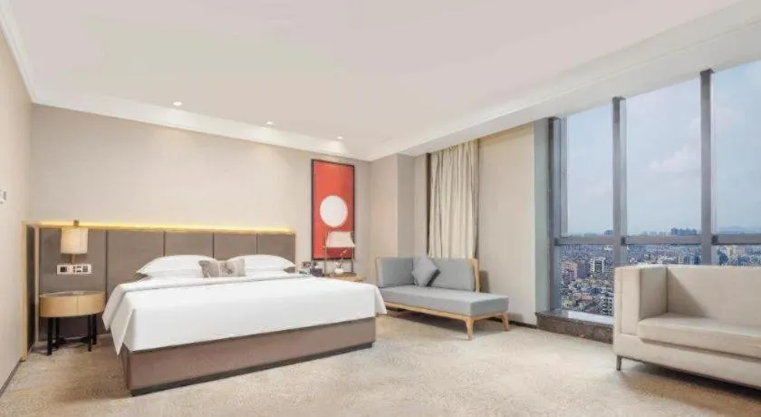 Bed in E-Cheng Hotel Yangjiang Baili Plaza