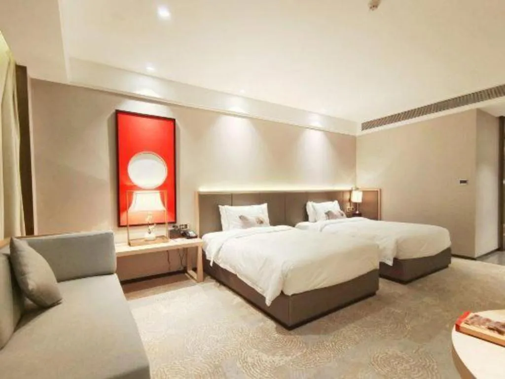 Bed in E-Cheng Hotel Yangjiang Baili Plaza