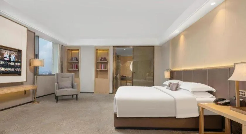 Bed in E-Cheng Hotel Yangjiang Baili Plaza