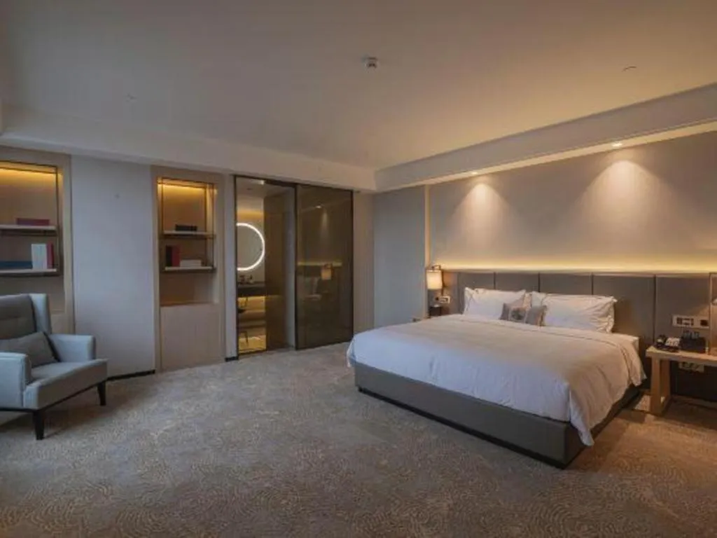 Bed in E-Cheng Hotel Yangjiang Baili Plaza