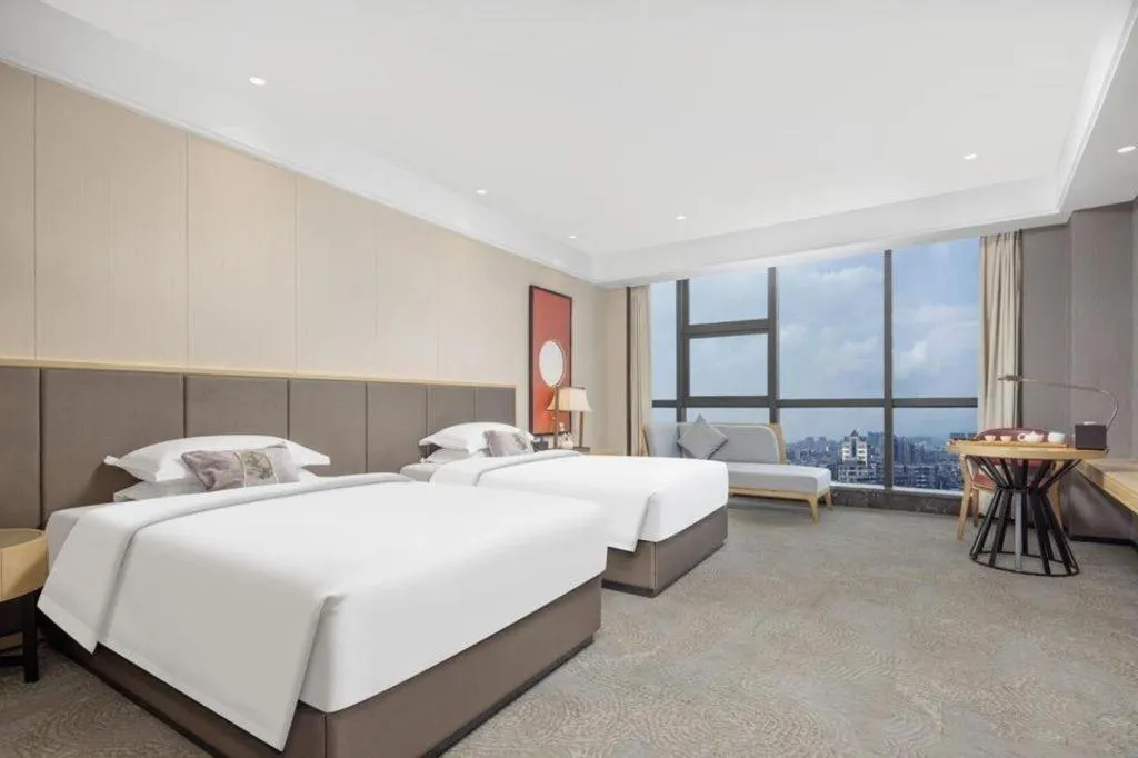 Bed in E-Cheng Hotel Yangjiang Baili Plaza