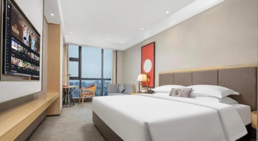 Bed in E-Cheng Hotel Yangjiang Baili Plaza