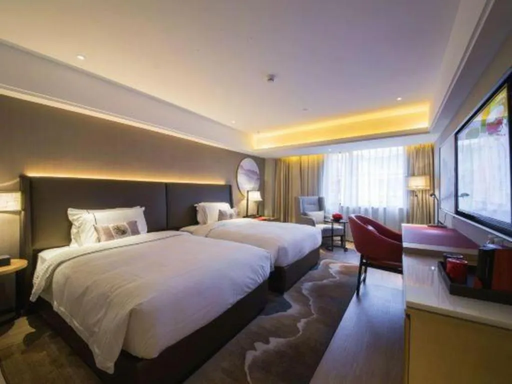 Bed in E-Cheng Hotel Yangjiang Baili Plaza