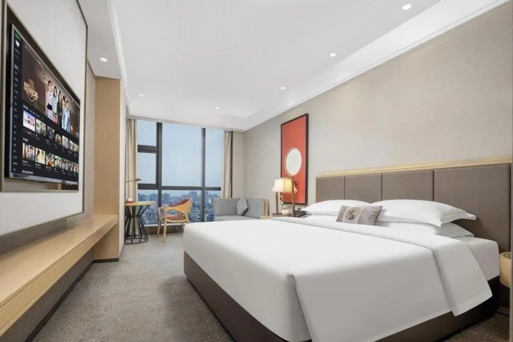 Bed in E-Cheng Hotel Yangjiang Baili Plaza