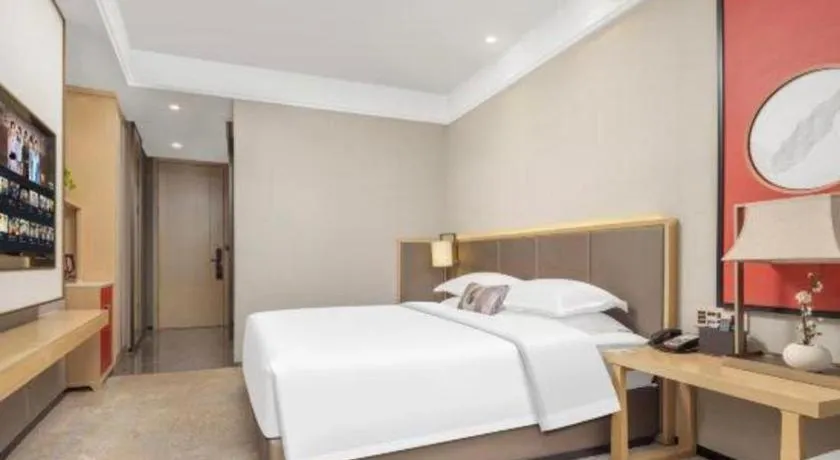 Bed in E-Cheng Hotel Yangjiang Baili Plaza