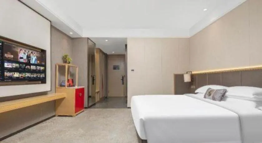 Bed in E-Cheng Hotel Yangjiang Baili Plaza