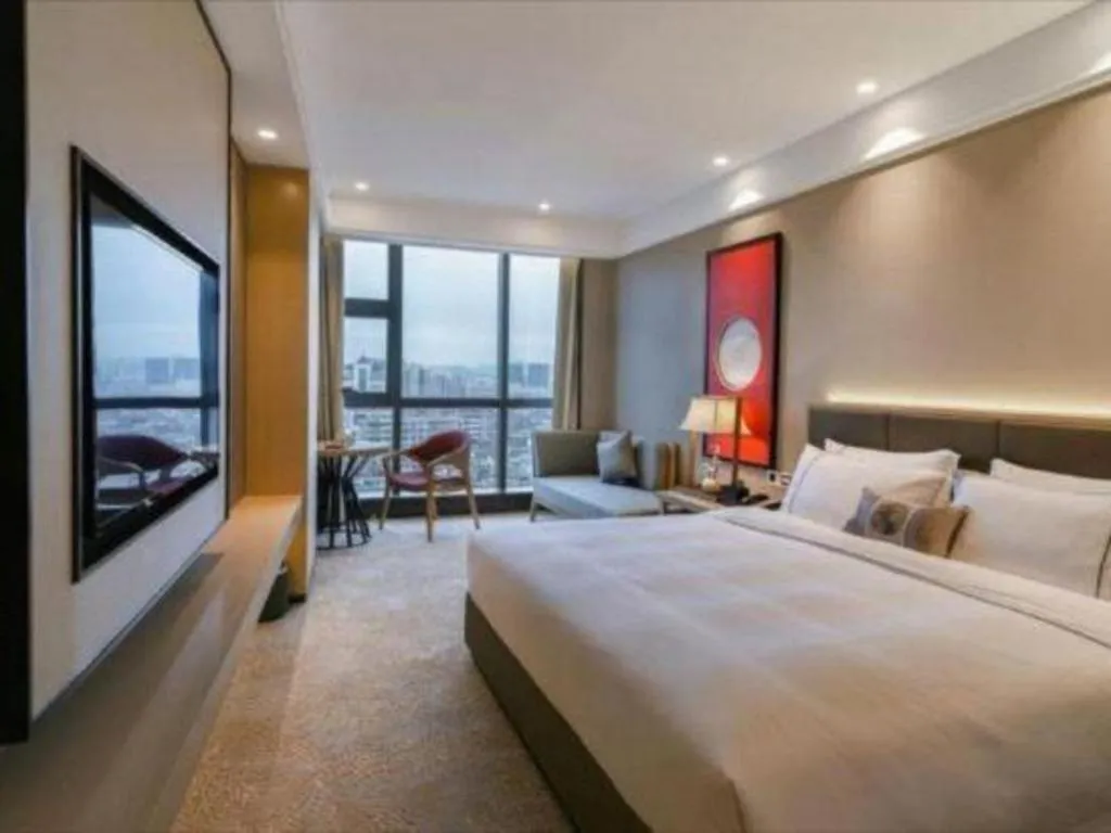 Bed in E-Cheng Hotel Yangjiang Baili Plaza