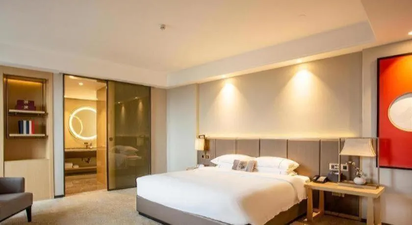 Bed in E-Cheng Hotel Yangjiang Baili Plaza