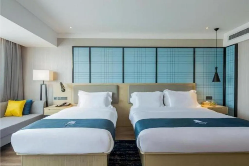 Bed in Echarm Hotel Changsha Xiangya Fushan