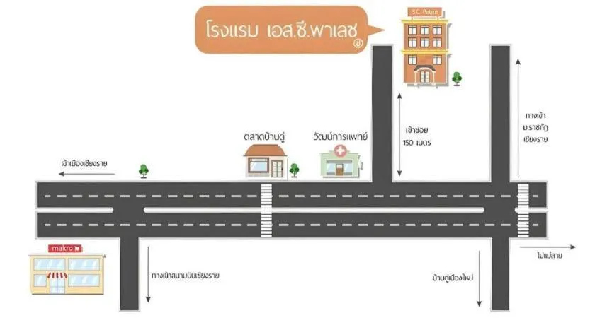 SC Palace Chiangrai Hotel