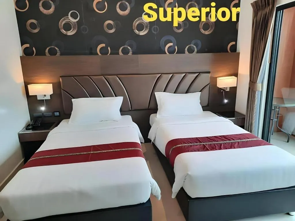 Bed in Constancy Jomtien Pattaya Hotel