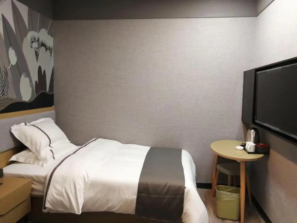 Bed in Thank Inn Hotel Jiangsu Suzhou Industrial Park Xinpu Road
