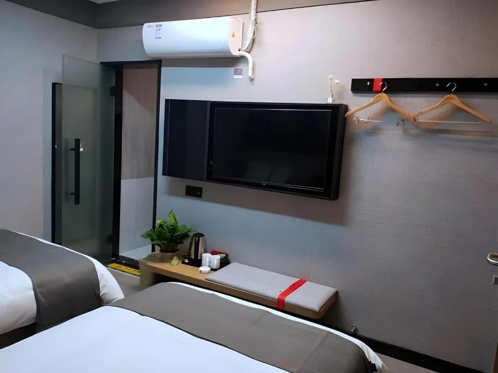 Bed in Thank Inn Hotel Jiangsu Suzhou Industrial Park Xinpu Road