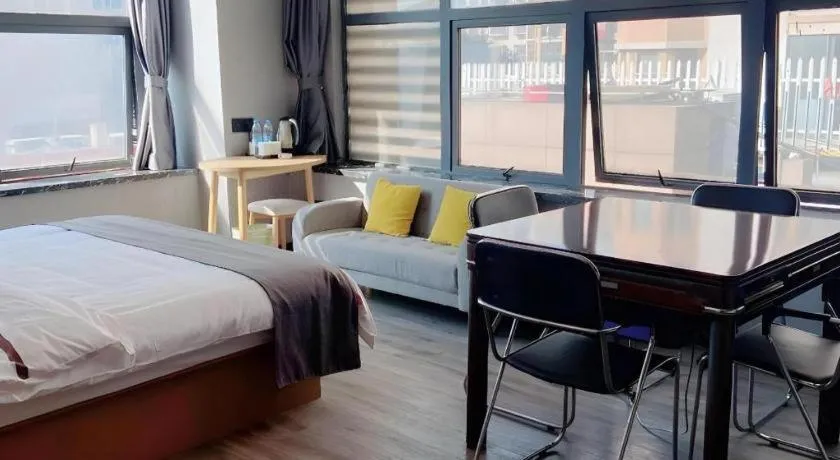 Bed in Thank Inn Hotel Jiangsu Suzhou Industrial Park Xinpu Road