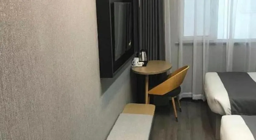 Bed in Thank Inn Hotel Hebei Chengde Fengning Coach Terminal