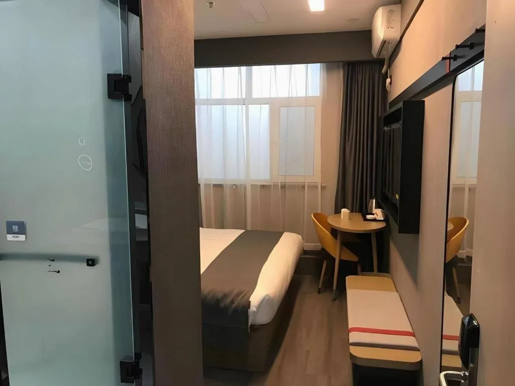 Bed in Thank Inn Hotel Hebei Chengde Fengning Coach Terminal