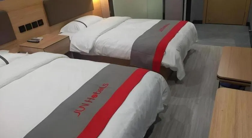 Bed in Jun Hotel Henan Sanmenxia Dennis Plaza