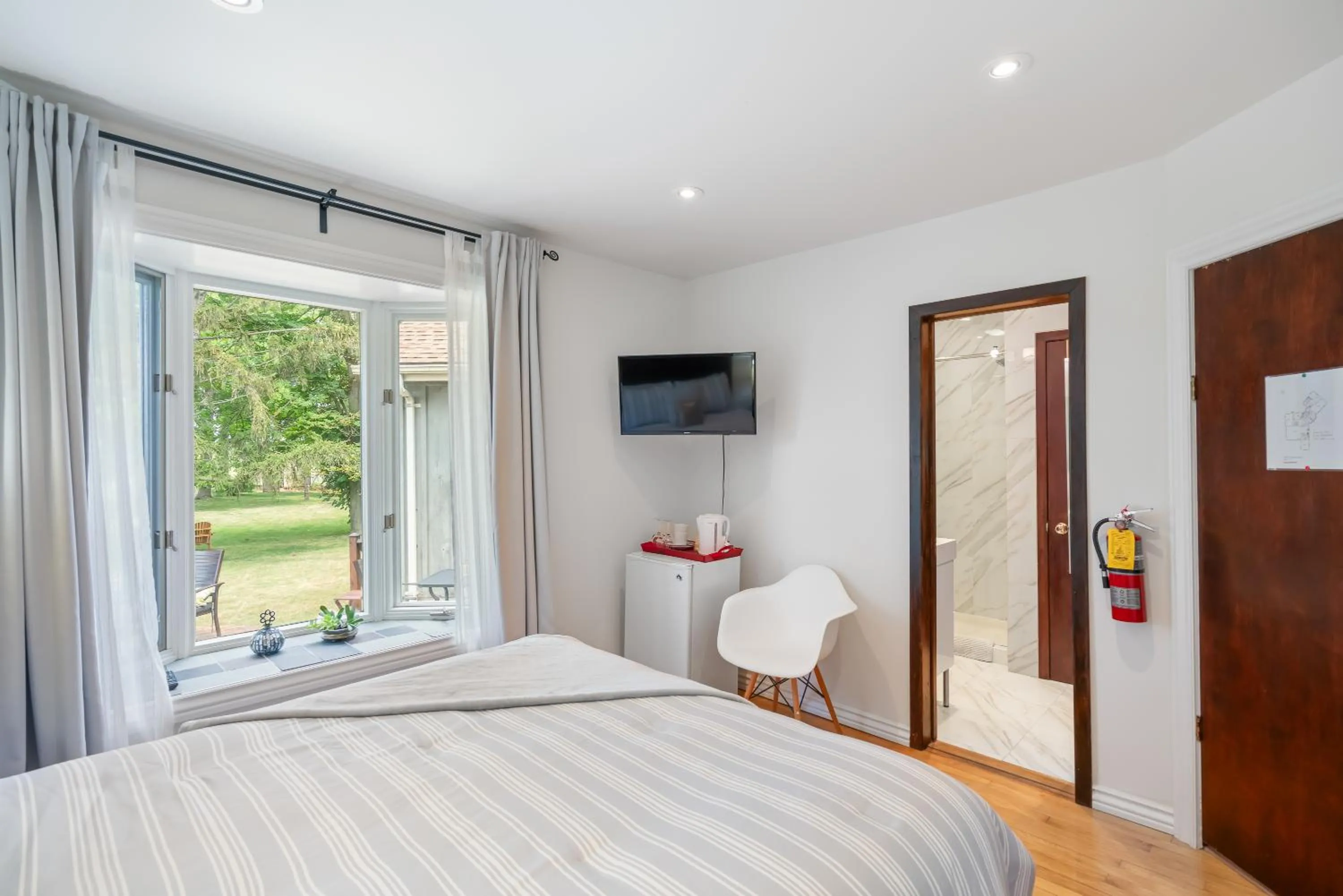 Bed in Vineyard Villa