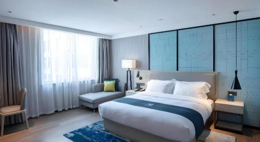 Bed in Echarm Hotel Nanning Wuming