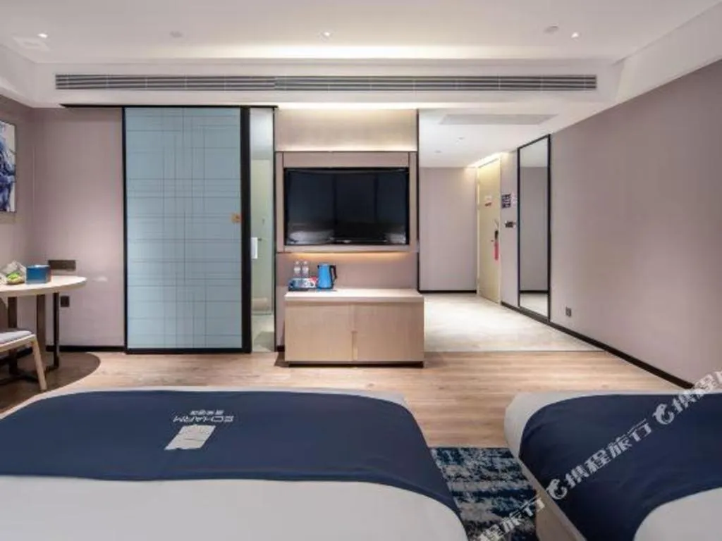 Bed in Echarm Hotel Nanning Wuming