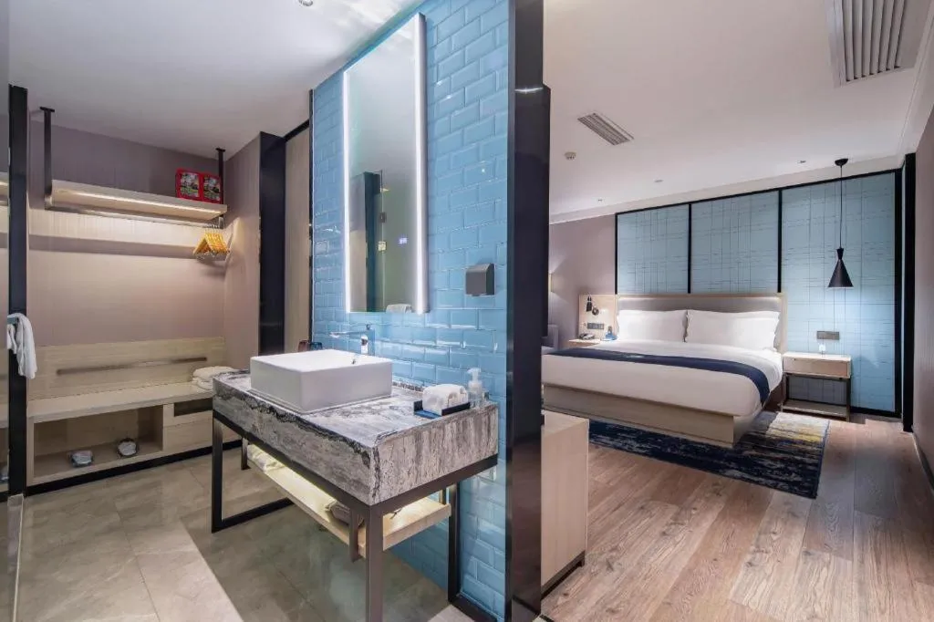 Bed in Echarm Hotel Nanning Wuming