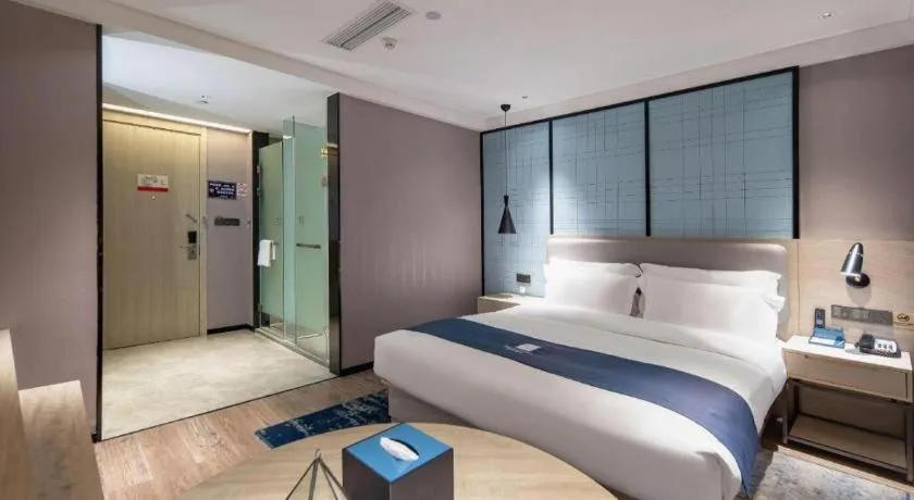 Bed in Echarm Hotel Nanning Wuming