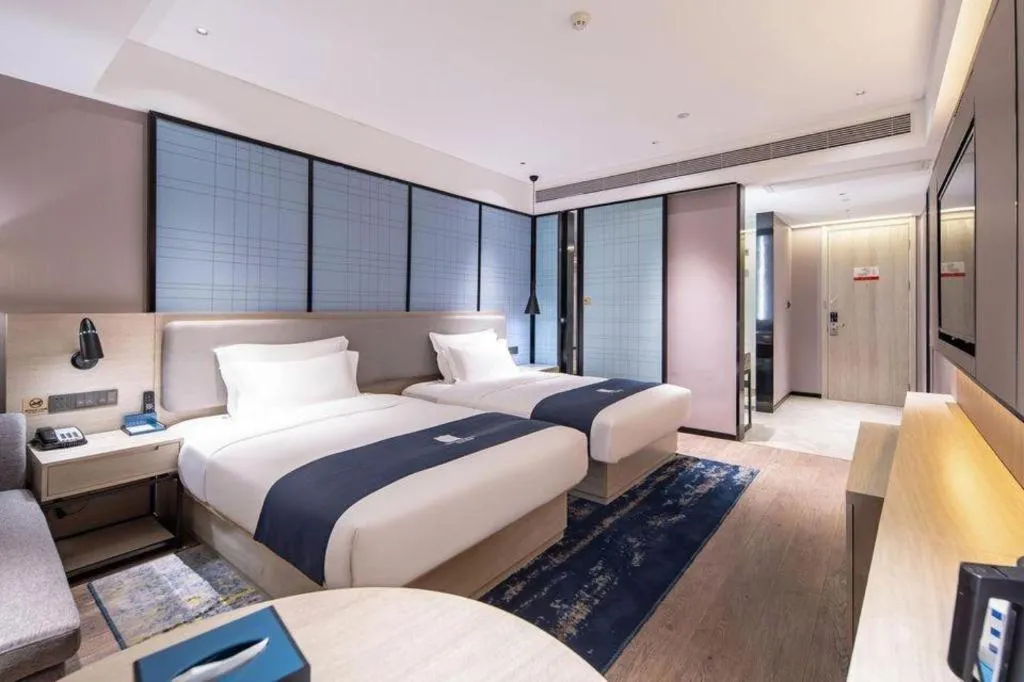 Bed in Echarm Hotel Nanning Wuming