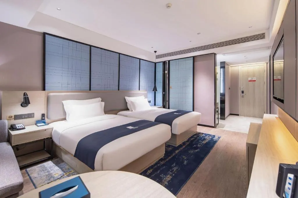 Bed in Echarm Hotel Nanning Wuming