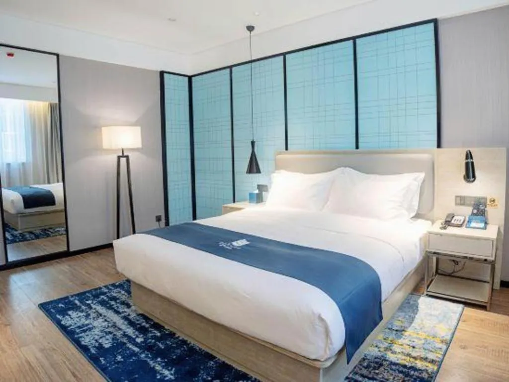 Bed in Echarm Hotel Nanning Wuming