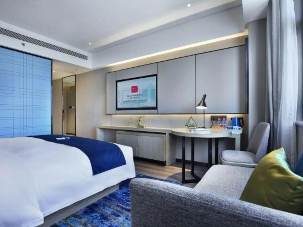 Bed in Echarm Hotel Nanning Wuming