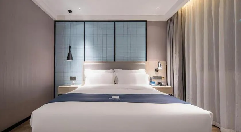 Bed in Echarm Hotel Nanning Wuming