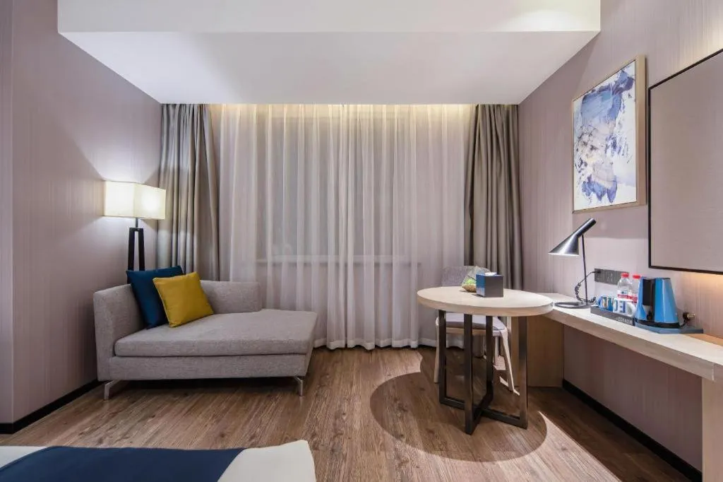 Bed in Echarm Hotel Nanning Wuming