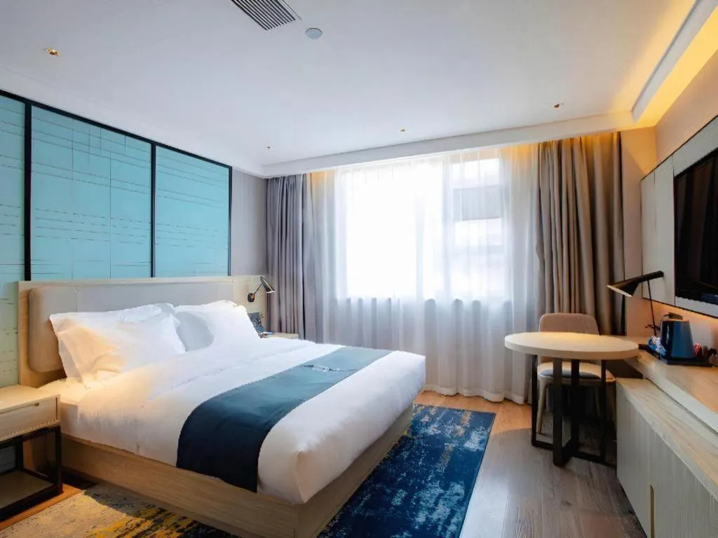 Bed in Echarm Hotel Nanning Wuming