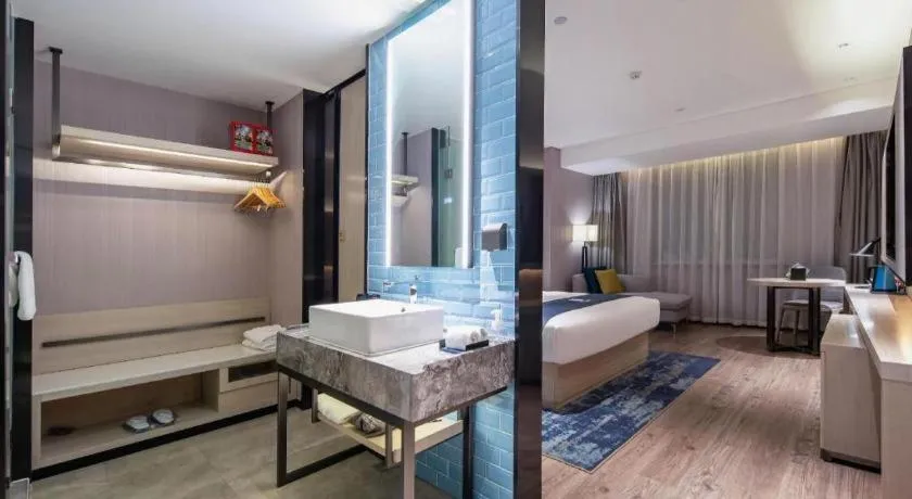 Bed in Echarm Hotel Nanning Wuming